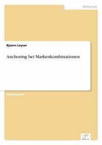 Anchoring bei Markenkombinationen