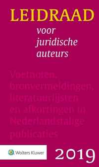 Leidraad voor juridische auteurs