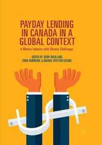 Payday Lending in Canada in a Global Context