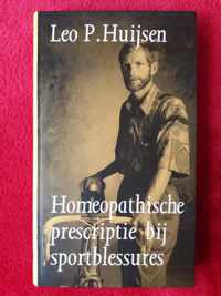 HOMEOPATHISCHE PRESCRIPTIE BIJ SPORTBLESSURES