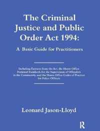 The Criminal Justice and Public Order Act 1994