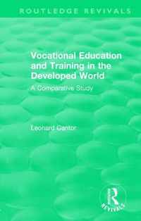 Routledge Revivals: Vocational Education and Training in the Developed World (1979)