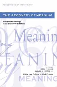 The Recovery of Meaning