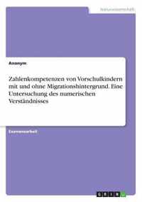 Zahlenkompetenzen von Vorschulkindern mit und ohne Migrationshintergrund. Eine Untersuchung des numerischen Verstandnisses