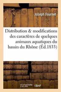 Recherches Sur La Distribution Et Sur Les Modifications Des Caracteres de Quelques Animaux