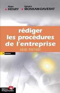 Rédiger les procédures de l'entreprise: Guide pratique