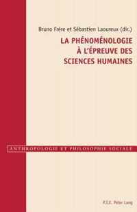 La phénoménologie à l'épreuve des sciences humaines