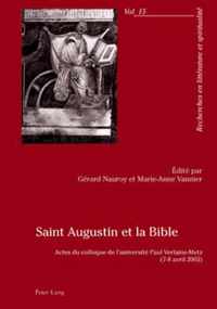 Saint Augustin Et La Bible