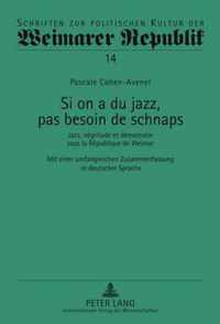 Si on a du jazz, pas besoin de schnaps