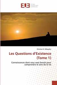 Les Questions d'Existence (Tome 1)