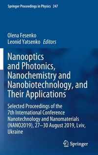 Nanooptics and Photonics, Nanochemistry and Nanobiotechnology, and  Their Applications