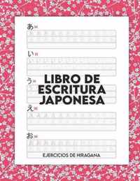 Libro de Escritura Japonesa Ejercicios de Hiragana