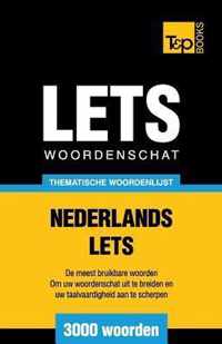 Lets woordenschat Nederlands-Lets - 3000 woorden