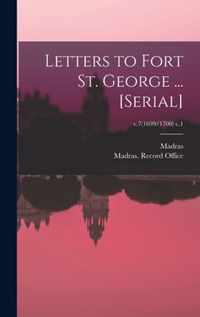 Letters to Fort St. George ... [serial]; v.7(1699/1700) c.1