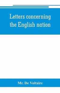 Letters concerning the English nation