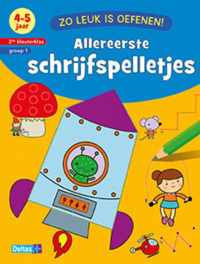 Zo leuk is oefenen!  -  Allereerste schrijfspelletjes 4-5 jaar