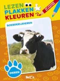 Lezen, Plakken, Kleuren Boerderijdieren