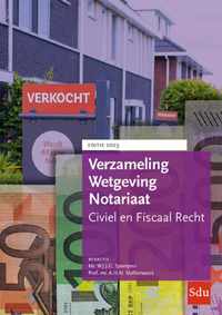 Verzameling Wetgeving Notariaat 2023 - Paperback (9789012408554)