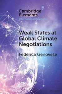 Weak States at Global Climate Negotiations