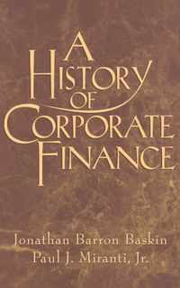 A History of Corporate Finance