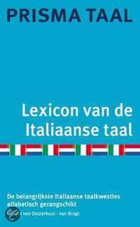 Prisma Lexicon Van De Italiaanse Taal