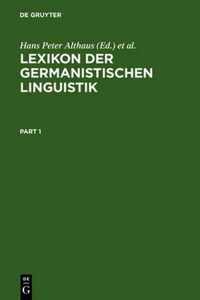 Lexikon Der Germanistischen Linguistik