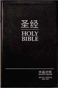 CUV (Simplified Script), NIV, Chinese/English Bilingual Bible, Bonded Leather, Black