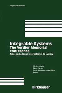 The Verdier Memorial Conference on Integrable Systems