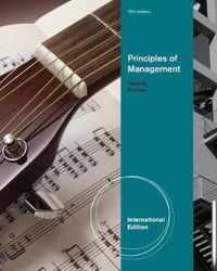 Principles of Management, International Edition