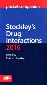 Stockley's Drug Interactions Pocket Companion