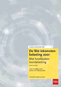 Fiscale geschriften 1 -   De Wet Inkomstenbelasting 2001, Editie 2019