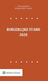 Tekstuitgave  -  Burgerlijke stand 2020