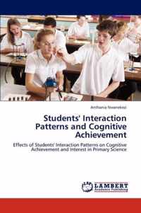 Students' Interaction Patterns and Cognitive Achievement