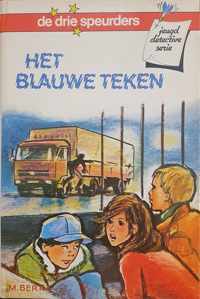 Blauwe teken