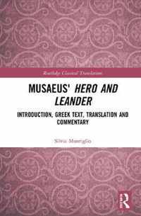 Musaeus' Hero and Leander