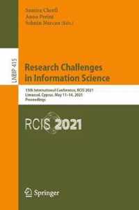 Research Challenges in Information Science