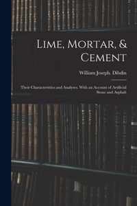 Lime, Mortar, & Cement