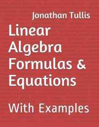 Linear Algebra Formulas & Equations