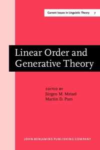 Linear Order and Generative Theory