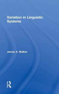 Variation in Linguistic Systems