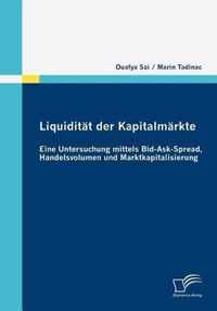 Liquiditat der Kapitalmarkte