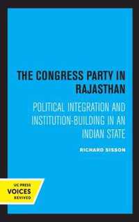 The Congress Party in Rajasthan