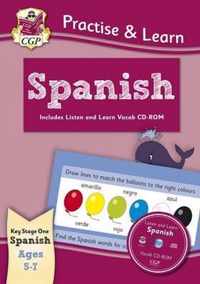 Practise & Learn Spanish Ages 5 7