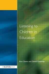 Listening to Children in Education