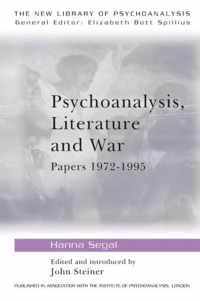 Psychoanalysis, Literature and War