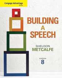 Cengage Advantage Books: Building A Speech