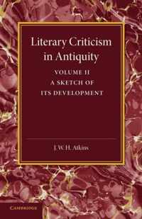 Literary Criticism in Antiquity