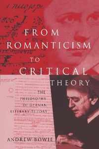 From Romanticism to Critical Theory