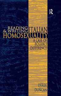 Reading and Writing Italian Homosexuality