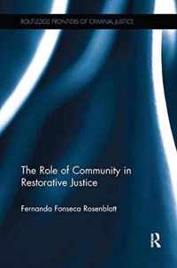 The Role of Community in Restorative Justice